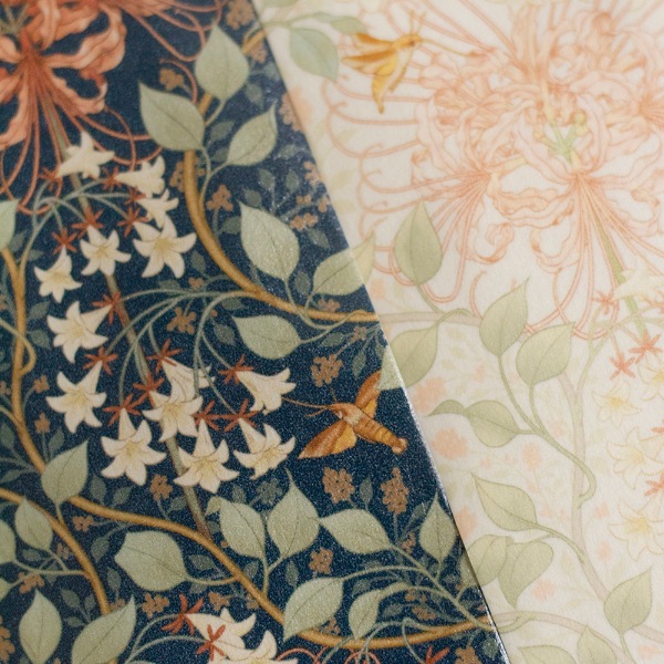 [樂意Loidesign] 對花集:彼岸花間(Lycoris radiata) 花柄 和紙テープ(剥離紙付き)