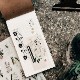 [羊君Somesortoffern] 繁葉 Day with greens. 植物柄 クリアPETテープ(剥離紙付き)