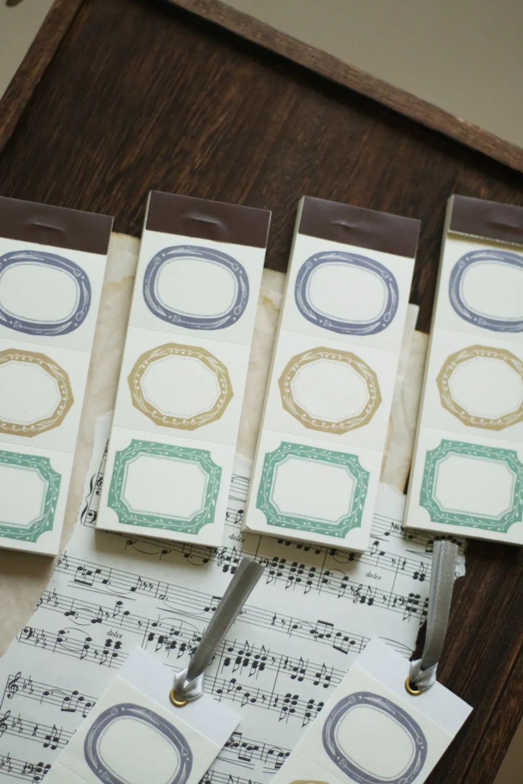 [樂意Loidesign] 採集春色 Collecting Spring Colors コラージュ ラベルブック(各50枚入)