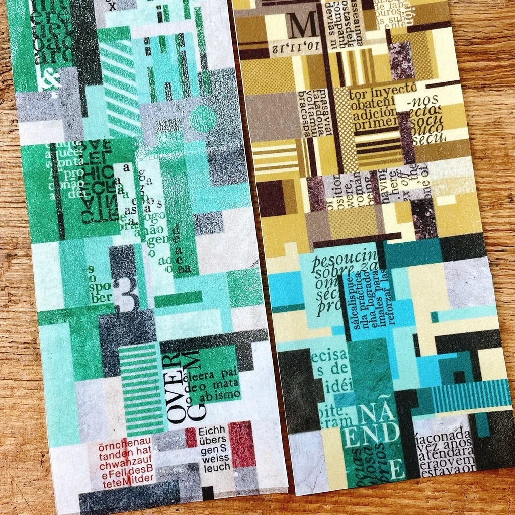 [Plusminus] PIECING 和紙テープ(剥離紙付き)