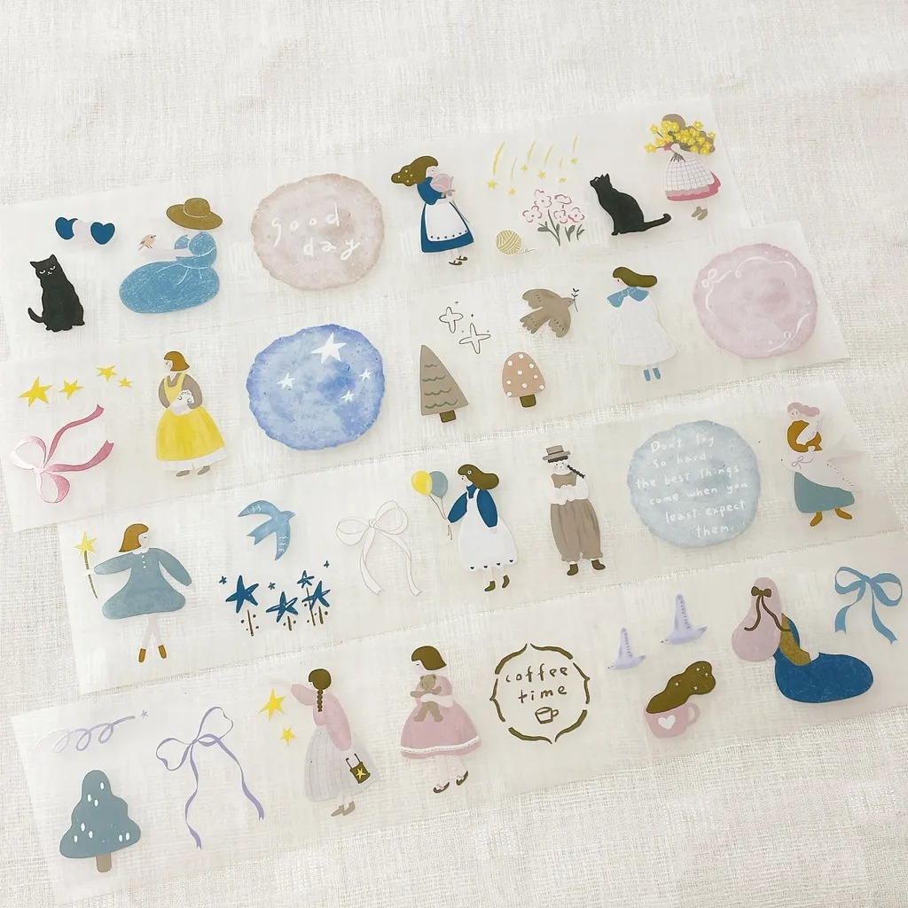 [63penhouse x Hairmo] Petite romance ダイカットマットPETテープ(剥離紙付き)