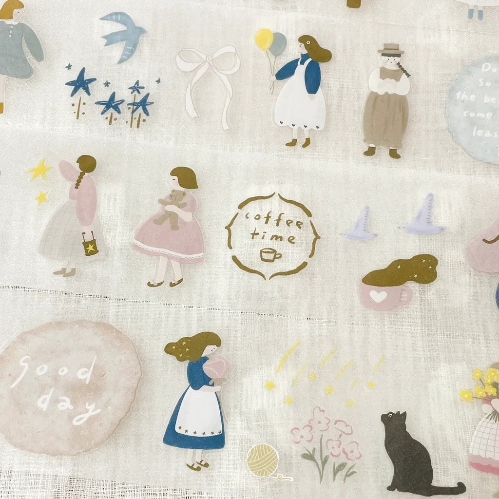 [63penhouse x Hairmo] Petite romance ダイカットマットPETテープ(剥離紙付き)