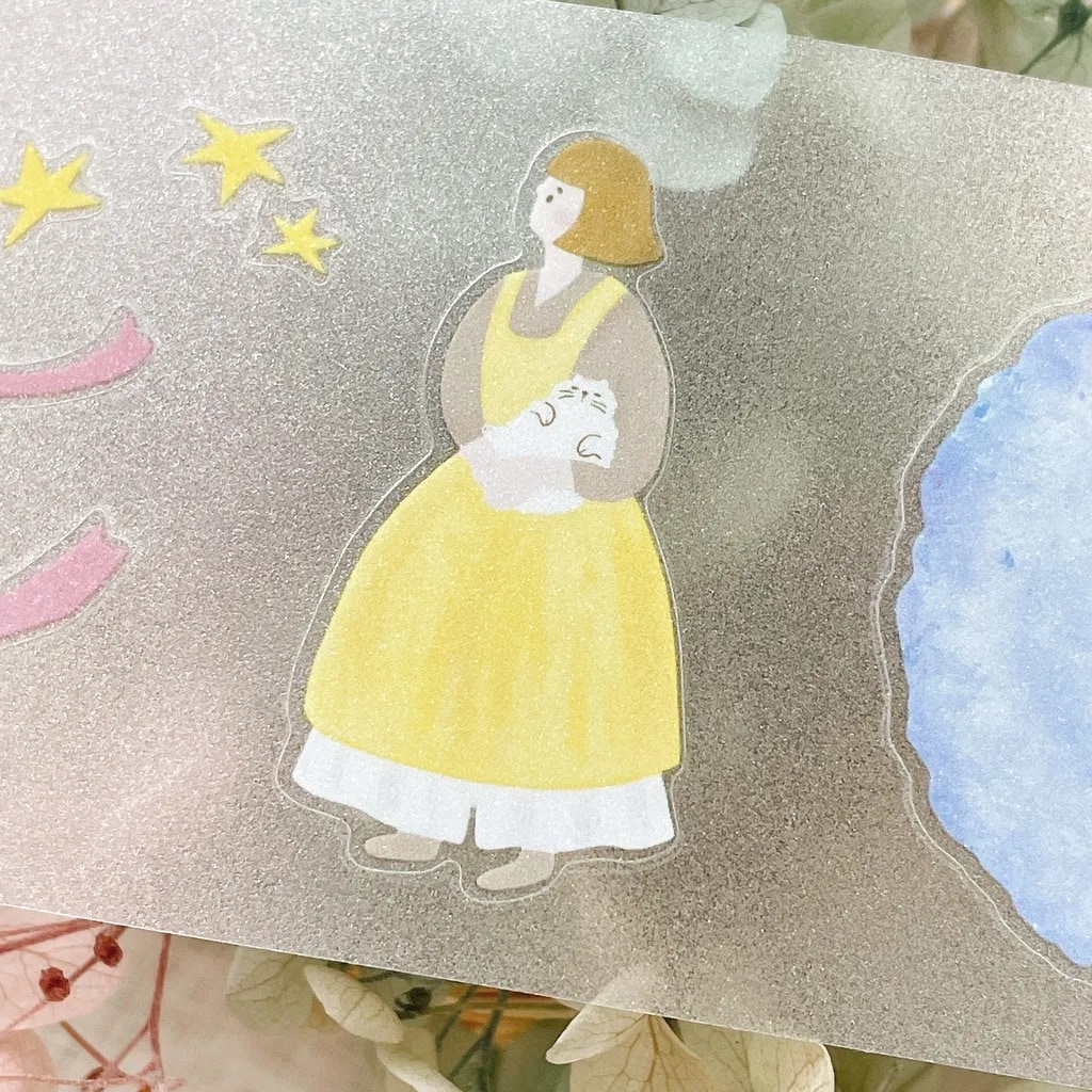 [63penhouse x Hairmo] Petite romance ダイカットマットPETテープ(剥離紙付き)