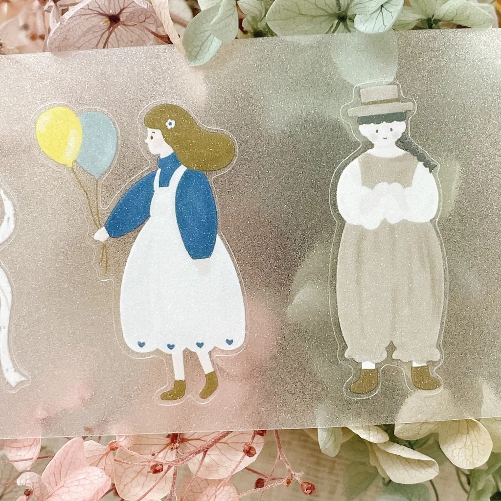 [63penhouse x Hairmo] Petite romance ダイカットマットPETテープ(剥離紙付き)