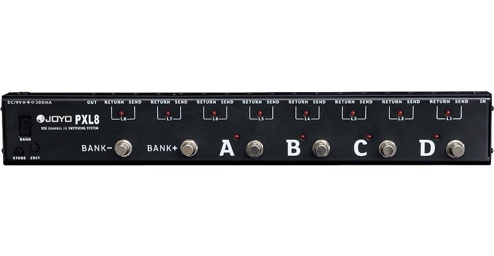 JOYO PXL-PRO プログラマブルスイッチャー JOYO 15492630000 New PXL-PRO Programmable Looper Control
