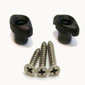 Black TUSQ/PT-7004-00 XL Sleek Tring Trees W/ Chrome Screws�ڥ֥�å�������/���ȥ�� ��ƥ��ʡ���