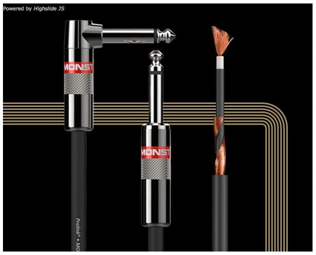 MONSTER CABLE/CLASSIC 21ft/SS CLAS-I-21〈モンスターケーブル
