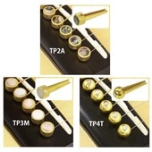 D'Andrea TONE PINS ブラスブリッジピン〈TP2A/TP3M/TP4T〉〈ダンドレア〉|その他|パーツ(ペグ・ブリッチ・ナット他)