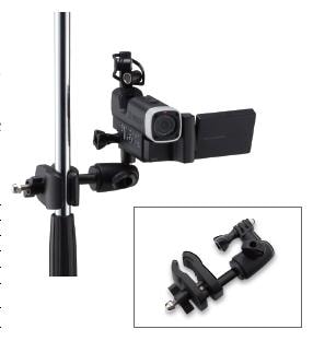 ZOOM/MSM-1 Q4���ѥ����å����� Mic Stand Mount for Action Cameras�ڥ������