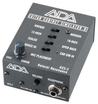 ADA/GCS-3 スピーカー・キャビネット・シミュレーター | Effectors 