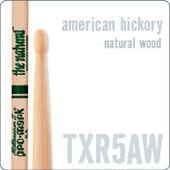 Pro-Mark TXR5AW �ɥ�ॹ�ƥ��å� Raw Hickory Wood Tip �ץ��ޡ���