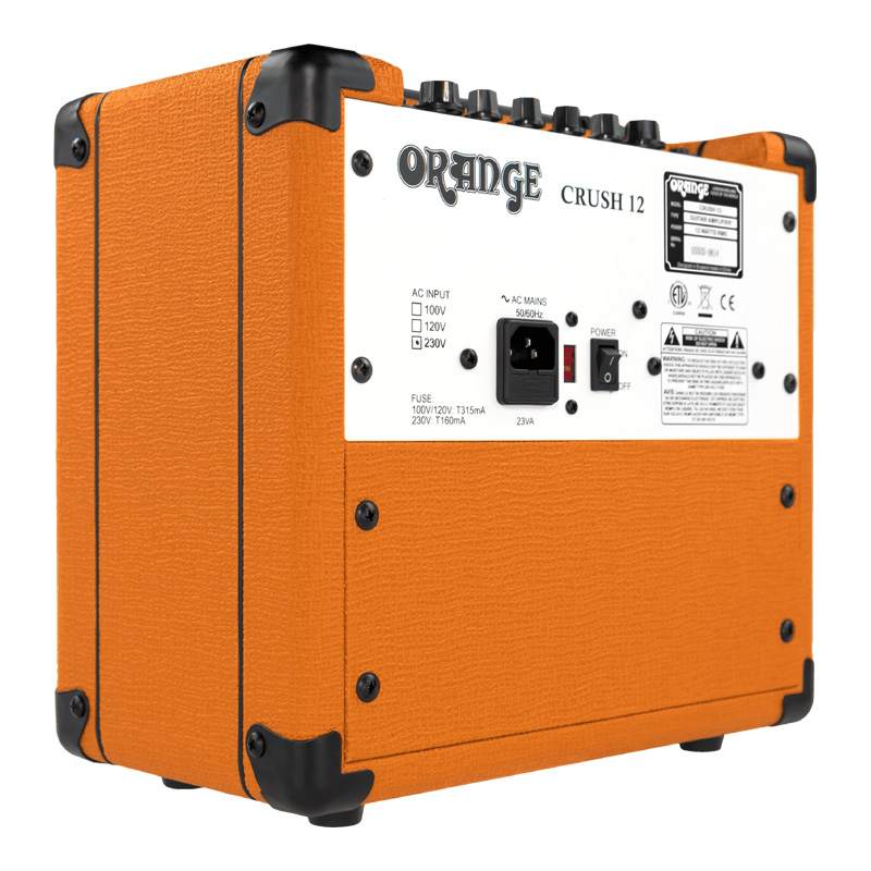 【Orange CR12L】アンプ販売中！ Amazon.co.jp: 【VOXシールド付】ORANGE/オレンジ CR12L/CRUSH 12L