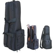 ORCAS OUSC-3D テナー2本用 ウクレレソフトケース〈オルカス〉|ウクレレ用ケース|ケース各種