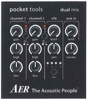AER DUAL MIX 2 アコースティック プリアンプDI | Effectors