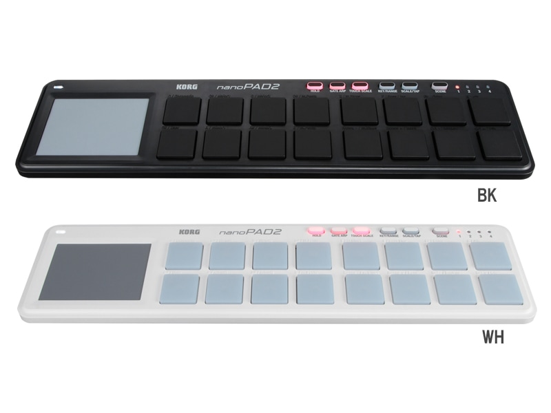 KORG USB パッドコントローラー キーボード nanoPAD2〈コルグ〉 | 鍵盤