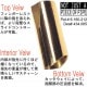 The Rock Slides/スライドバー RSG-L(Large) Polished Brass【ロックスライド】|スライドバー|Ｇｕitar・Ｂａss用品
