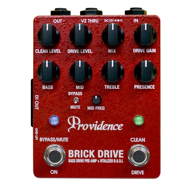 Providence BDI-1 BRICK DRIVE ベースプリアンプ Providence/BRICK DRIVE BDI-1 ベース用プリアンプ【プロビデンス