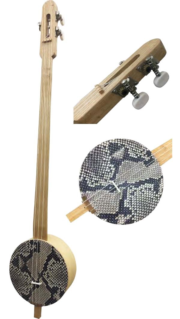 白 T シャツ ワン ポイント 三線 沖縄民族楽器 初心者 セット