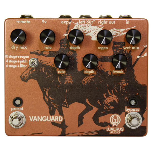 Walrus Audio Vanguard ギターエフェクター　フェイザー Walrus Audio Vanguard ギターエフェクター フェイザー 【公式通販】
