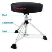 CANOPUS CDT2-1HY ドラムスローン Hybrid Drum Throne II DRUM THRONE〈カノウプス〉|Drums ハードウェア|Drums