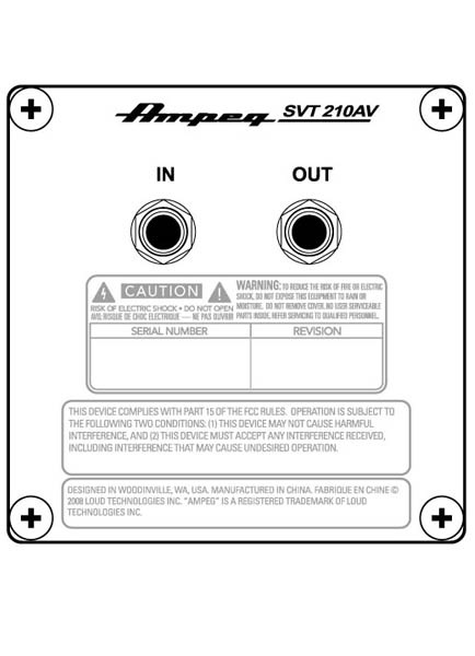 美品　Ampeg　 SVT-210AV　 ベースキャビネット　 アンペグ Ampeg SVT-210AV ベースキャビネット〈アンペグ〉 : 楽器de元気