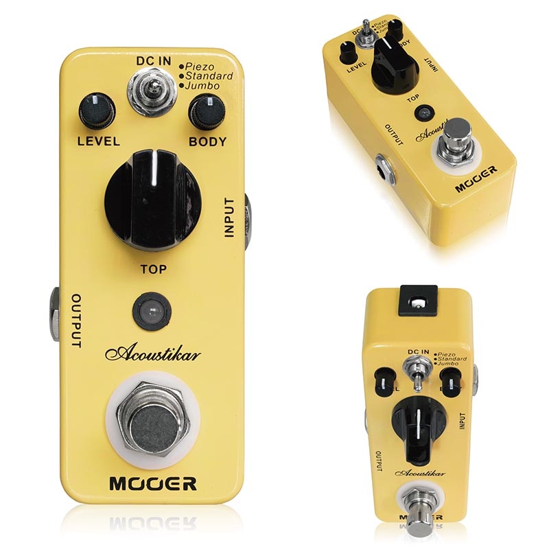 Mooer Acoustikar アコースティカー アコースティックシュミレーター