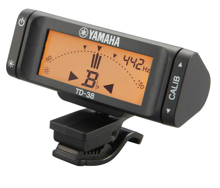 YAMAHA TD-38S 管楽器用・吹奏楽器用/クリップオン チューナー