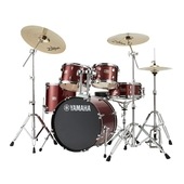 YAMAHA 20 バスドラム RYDEEN スタンダードセット RDP0F5STDBGG バーガンディグリッター 〈ヤマハ〉【沖縄・東北・北海道・離島送料別途】|ドラムセット|Drums