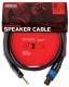 D'Addario/Planetwaves スピーカーケーブル Classic Series 5ft (スピコン / 1/4” フォン）(PW-SOS-05)【プラネットウェイブス】|Planet W