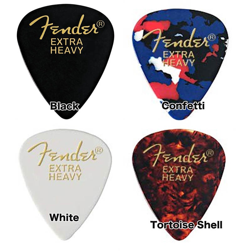 Fender/ピック 351 Shape Classic Picks Extra Heavy 10枚【フェンダー