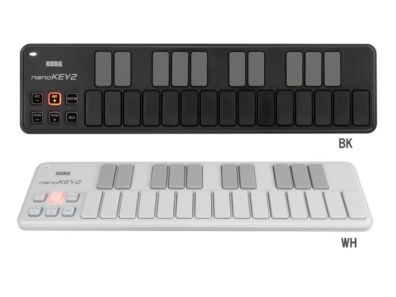 KORG USB MIDIキーボード nanoKEY2〈コルグ〉 | 鍵盤楽器
