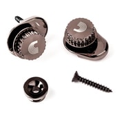 DAddario PW-SLS-01 BLACK Universal Strap Locks ストラップロック〈ダダリオ〉|ロックピン|Ｇｕitar・Ｂａss用品