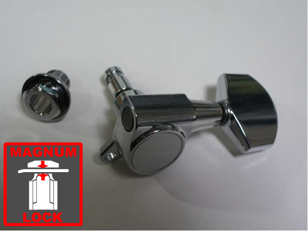 GOTOH Guitar MACHINE HEAD �ޥ��ʥࡦ���å� SG381MG-01-CK-3��3 ������֥�å� ���ȡ�