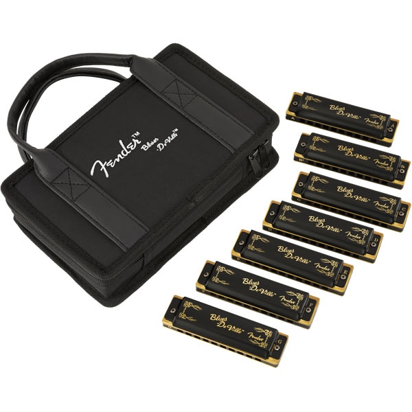 Fender Blues DeVille Harmonicas 7-Pack With Case �ϡ���˥����åȡڥե��������