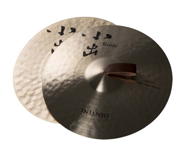 Koide Cymbal/18インチ 合せシンバル（2枚組）インテンソ“11S”〈小出