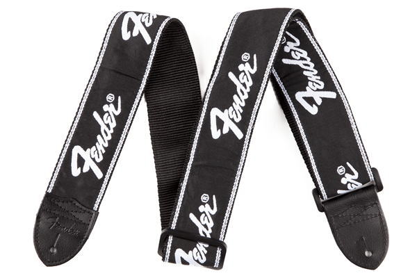 Fender/���ȥ�å� Running Logo Strap, Black�ڥե�������ۡڥ᡼����ȯ��������Բġ�