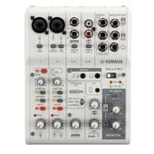 YAMAHA AG06MK2 W �ۥ磻�� Live Streaming Mixer �����֥��㥹�ƥ��󥰥ߥ������ҥ�ޥϡ�