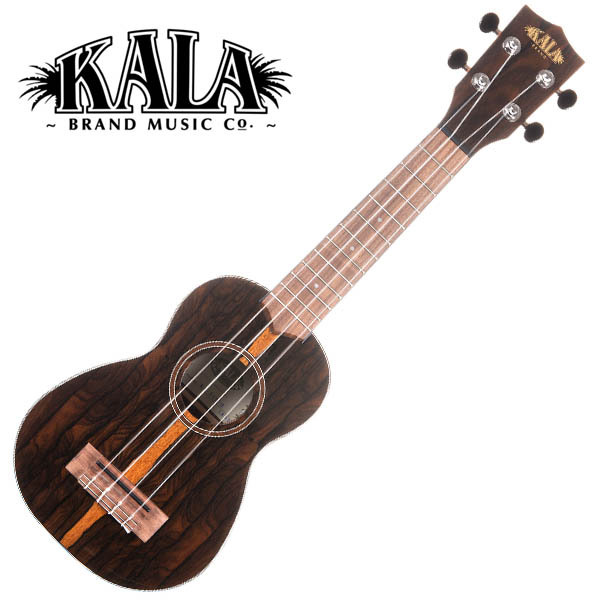 KALA KA-ZCT-S Ziricote Gloss Soprano Ukulele w/bag ソプラノ 