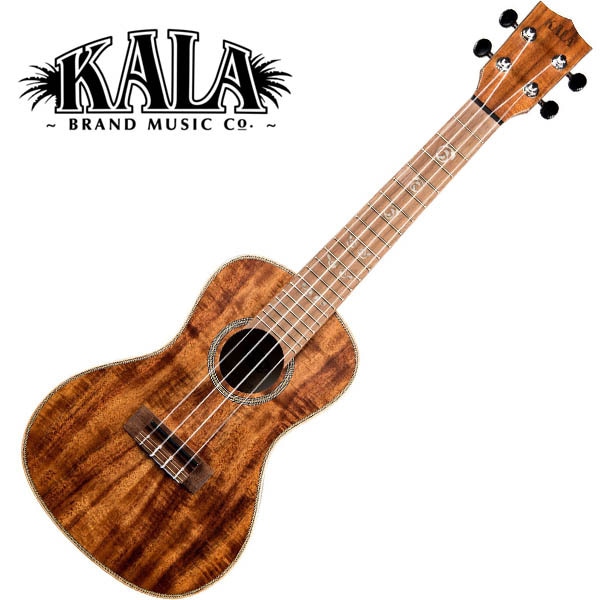 KALA KA-SA-C All Solid Acacia Concert Ukulele w/bag コンサート