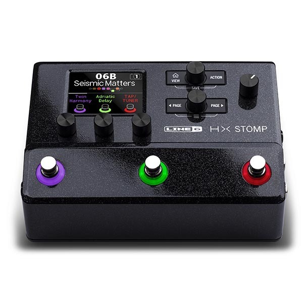 LINE6 HX stomp ギター・ベース兼用マルチエフェクター LINE6 HX Stomp マルチエフェクター〈ラインシックス
