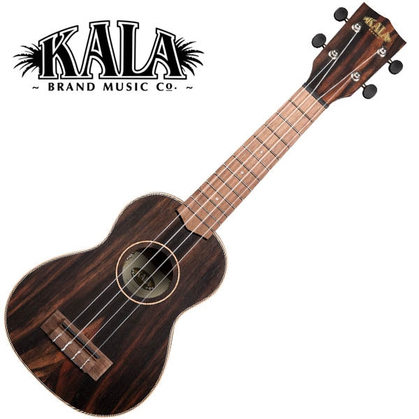 KALA KA-EBY-S Ebony Soprano Ukulele w/bag ソプラノウクレレ
