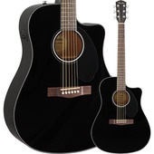Fender CD-60SCE Dreadnought Black�ڥե�����������������ƥ��å�����������
