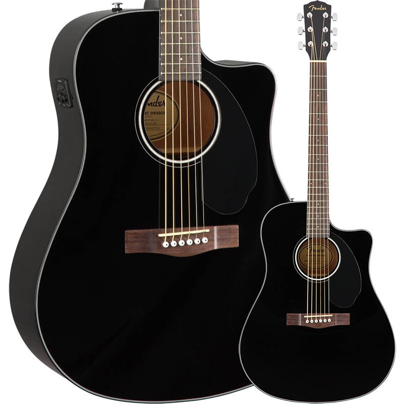 Fender CD-60SCE アコースティックギター Amazon.com: Fender CD-60SCE Dreadnought Cutaway Acoustic