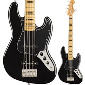 Squier by Classic Vibe '70s Jazz Bass V, Maple Fingerboard, Black【スクワイヤー5弦ジャズ・ベース】|Fender|Electric B