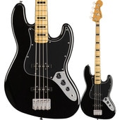 Squier by Fender Classic Vibe '70s Jazz Bass, Maple Fingerboard, Black【スクワイヤージャズ・ベース】|Fender|Electri