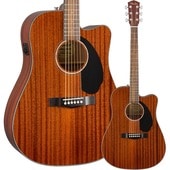 Fender CD-60SCE Dreadnought Walnut Fingerboard All-Mahogany【フェンダーエレアコ】|Fender|Acoustic/Classic