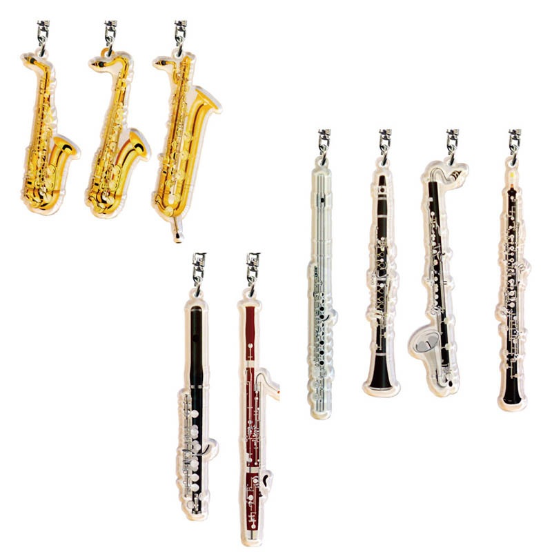 吹奏楽部ネームキーホルダー(木管楽器) | Accessories その他,その他
