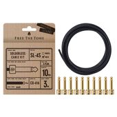 Free The Tone SL-4S-GD-10K��CU-416�ѥ�������쥹�ץ饰���åȡ�S�ץ饰10�� / CU-416�����֥�3m ������ɡҥե꡼���ȡ����