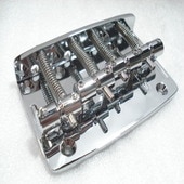 GOTOH Bass BRIDGE 203B-4 Chrome〈ゴトー〉|GOTOH/ブリッジ・ベース|パーツ(ペグ・ブリッチ・ナット他)