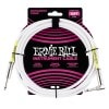 ERNIE BALL 6047 20' STRAIGHT / ANGLE INSTRUMENT CABLE - WHITE ֥ ڥˡܡ